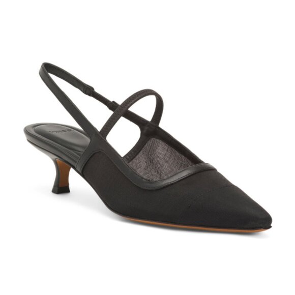 VINCE Venice Slingback Kitten Heels - Picture 1 of 3